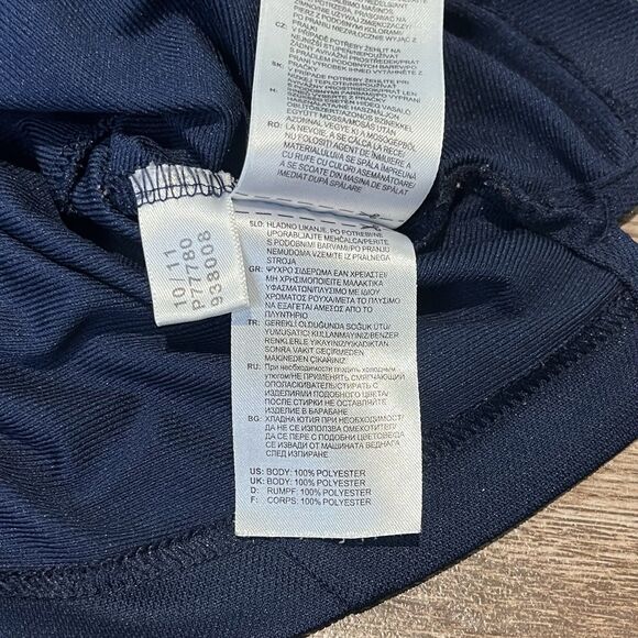 Adidas Golf Polo Shirt Men's XL Blue Climalite Stretch Short Sleeve Rugby Collar - Picture 11 of 13